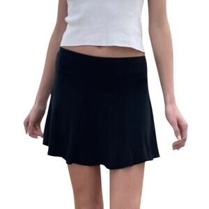 Brandy Melville Flowy Mini Skirt Size Small Navy Blue Size XS/Small